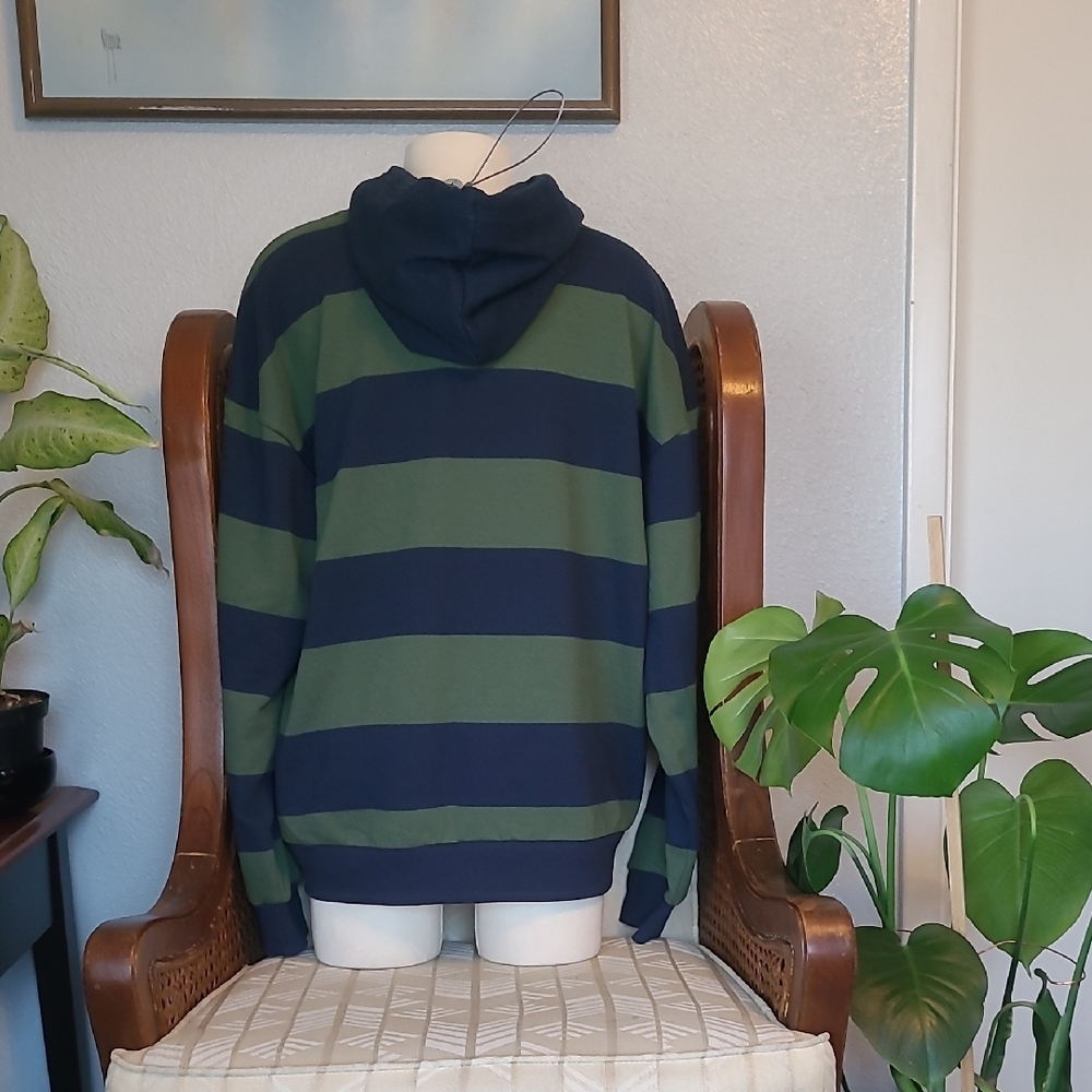 Original Use Navy and Cream Hoodie NWOT - Picture 2 of 4
